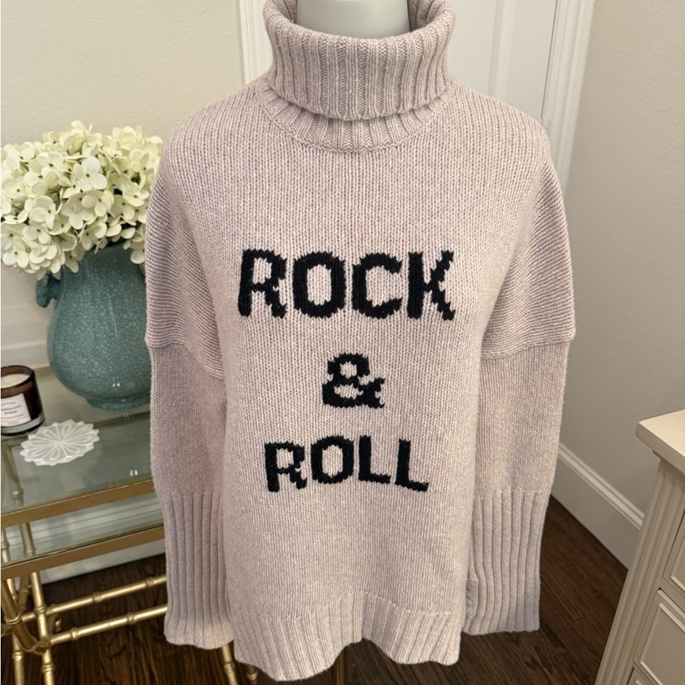 Zadig & Voltaire Alma Sweater Pullover Jumper Turtleneck-AA18 - Picture 3 of 7
